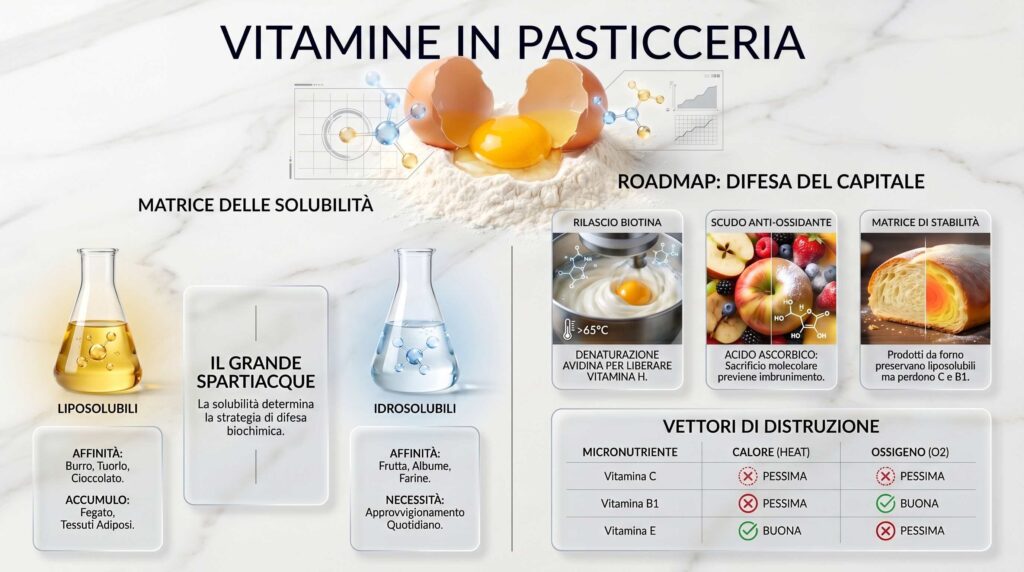 Le Vitamine in Pasticceria