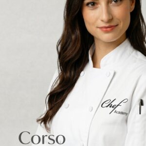 Allieva in divisa professionale, immagine di presentazione del Corso per Pasticcere online di Chef Academy.
