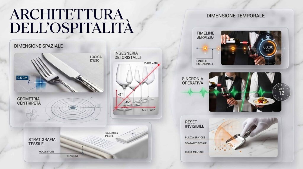 Sequenza Servizio e Mise en Place